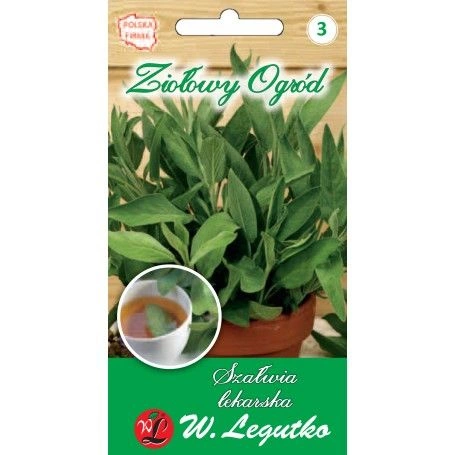 Szałwia lekarska Salvia officinalis 1.00g