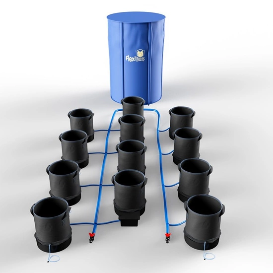 Autopot Zestaw 1Pot 12x Smartpot Flexipot 20L + zbiornik flexitank 225L