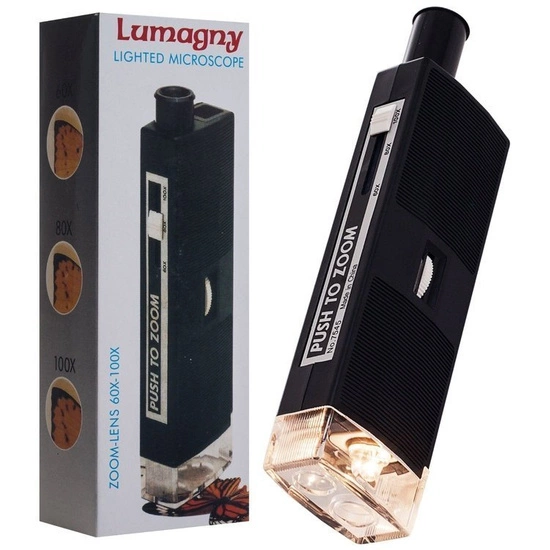 LUMAGNY mikroskop LED - powiększenie 60-100x