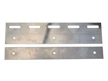 Zestaw blaszek do zawieszenia kurtyny PVC 20cm