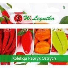 Kolekcja Papryk ostrych - 4 odmiany 0,4g