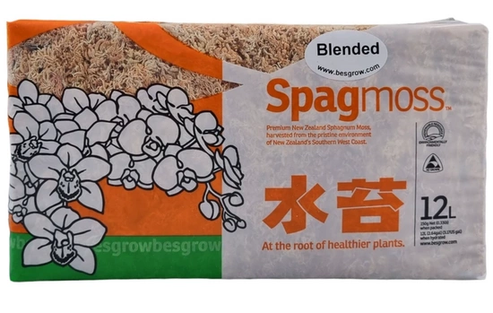 Besgrow Mech torfowiec Sphagnum Spagmoss Blended 150G 12L 