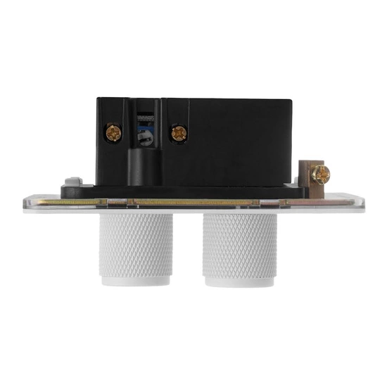 VERTICANA® WALL DIMMER 2-WAY WHITE - biały ściemniacz ścienny, podwójny