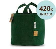 Growbag Root Pouch doniczka materiałowa 28x26cm 16L z uchwytami zielona 420 szt