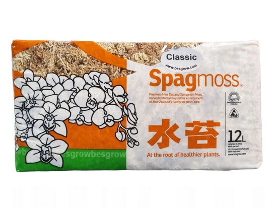 Besgrow Mech torfowiec Sphagnum Spagmoss Classic 150G 12L