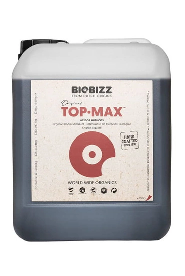 Nawóz Biobizz Topmax 10L – organiczny stymulator kwitnienia