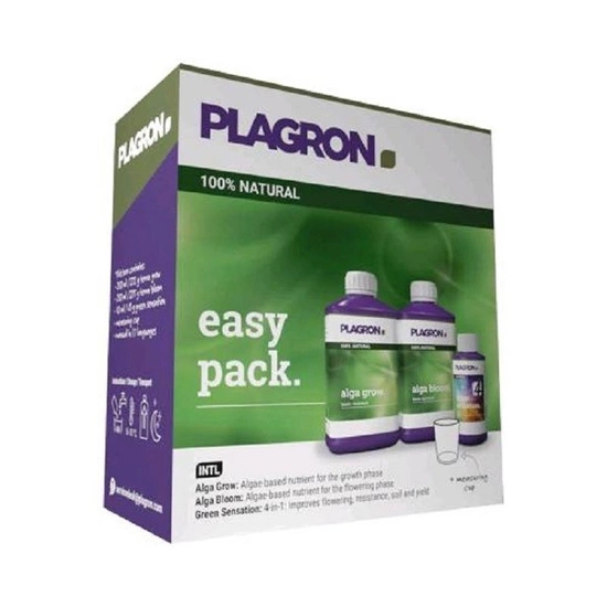 Plagron Easy Pack 100% Alga - zestaw nawozów na bazie alg morskich