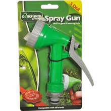 Zraszacz pistoletowy do węża ogrodowego 5 stopniowy Kingfisher