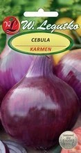 Nasiona Cebuli Czerwonej Karmen 5g średnio wczesna