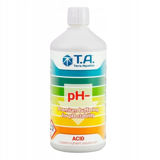 GHE Terra Aquatica pH down 1L - regulator poziomu ph w uprawie