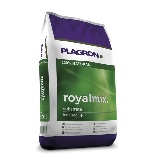 Plagron ziemia Royal Mix 50L | mieszanka torfu, perlitu i biohumusu