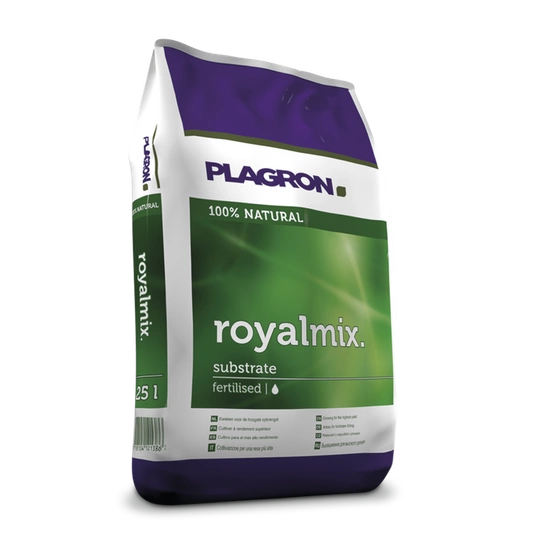 Plagron ziemia Royal Mix 25L | mieszanka torfu, perlitu i biohumusu