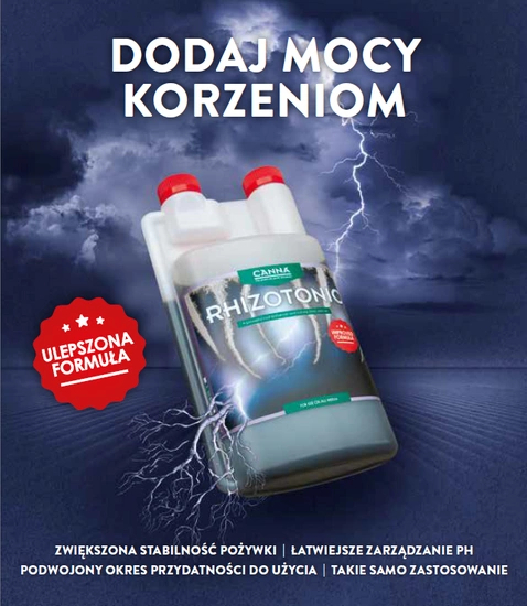 Nawóz Canna Rhizotonic 1L stymulator wzrostu korzeni - ukorzeniacz  *NOWA FORMUŁA*