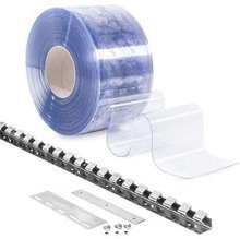 Przezroczysta kurtyna zabezpieczająca PVC 1mX 3m
