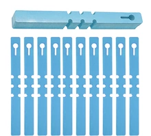 Herbgarden Plant Wrap Tags Blue - samozaciskowe etykiety na rośliny 2x21cm |100szt