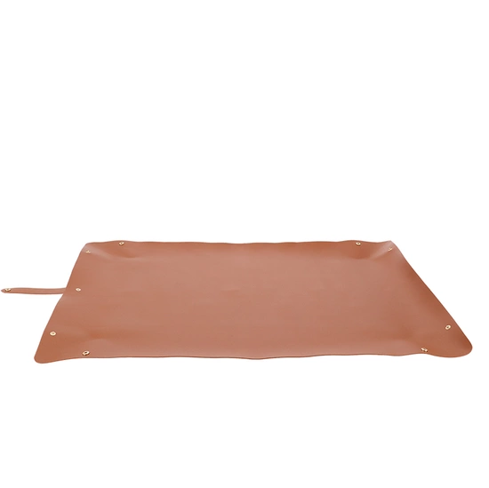 Esschert Design – Mata do przesadzania roślin ze skóry ekologicznej 73,5×49×10cm