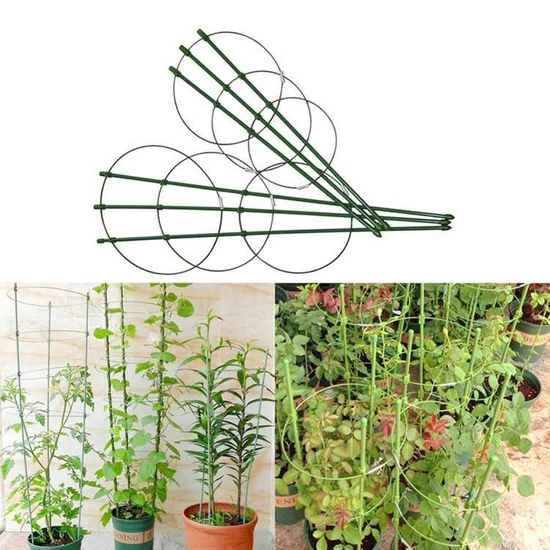 Herbgarden Flower Support Bracket h90cm ϕ28cm - podpórka do roślin