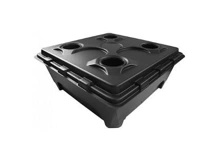 DWC OXYPOT 110L, Kompletny system hydroponiczny na 4 roślin, 83x83xh38cm/ 110L NUTRICULTURE
