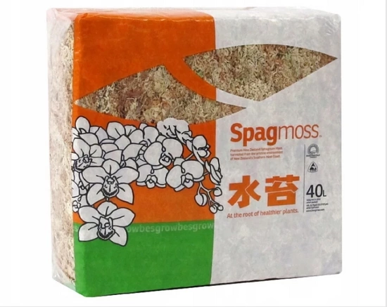 Besgrow Mech torfowiec Sphagnum Spagmoss 500G 40L