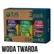 GHE Terra Aquatica TRIPACK FLORA HARD TriPart  - zestaw 3 nawozów do twardej wody