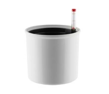 ZESTAW DO HYDROPONIKI LENI DONICZKA CORONA biała 22/19 + WKŁAD + WSKAŹNIK H19