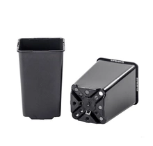 Doniczka kwadratowa produkcyjna wysoka 0,8L 9x9x14cm -- oferta 100 szt