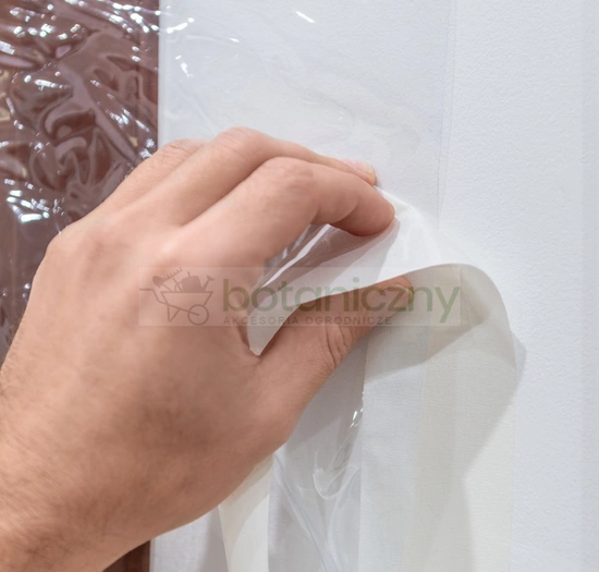 Jakościowe drzwi przeciwpyłowe 123 x 213 cm magnetyczne