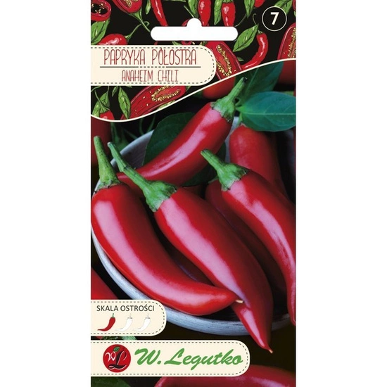 Papryka Capsicum annuum Anaheim Chili czerwone 0.15g