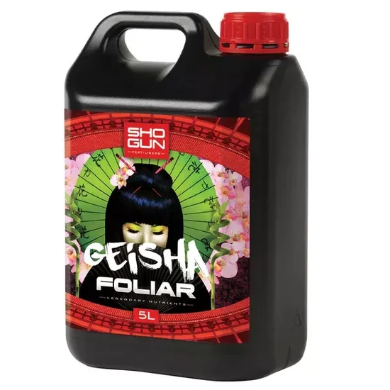 Nawóz Shogun Fertilisers Geisha Foliar 5L - Przyśpieszacz produkcji chlorofilu