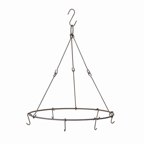 Esschert Design – metalowa szuszarka do kwiatów i ziół 35x35x40cm