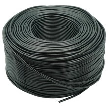 GALAXYFARM Wąż 6mm o długości 1m CZARNY (cięty ze 100m rolki)