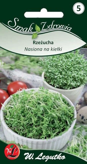 Nasiona na kiełki - Rzeżucha 30g