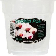 Doniczka okrągła przezroczysta do Orchidei Growth Technology 12cm