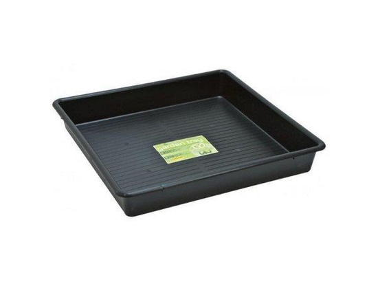 Taca uprawowa Garland czarna 120x120xh12cm