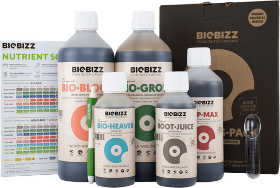 Zestaw nawozów i boosterów Biobizz Starter Pack